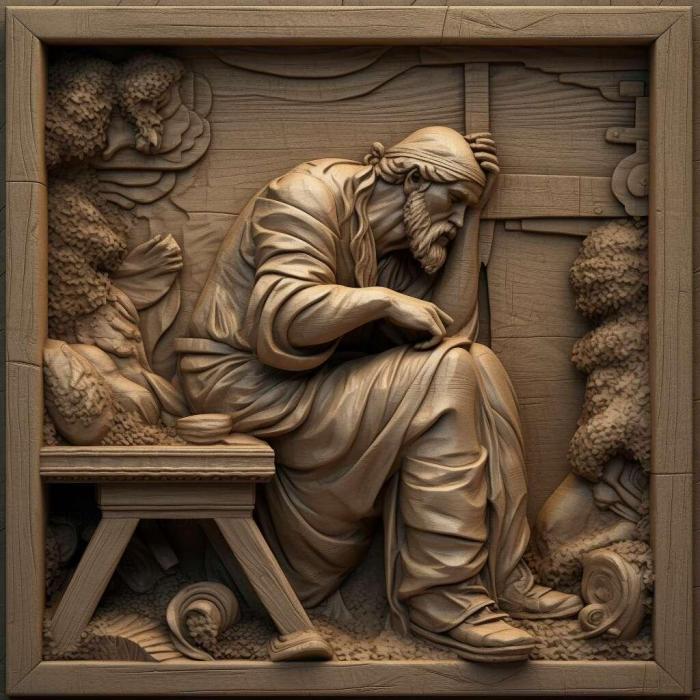 نموذج ثلاثي الأبعاد لآلة CNC 3D Art 